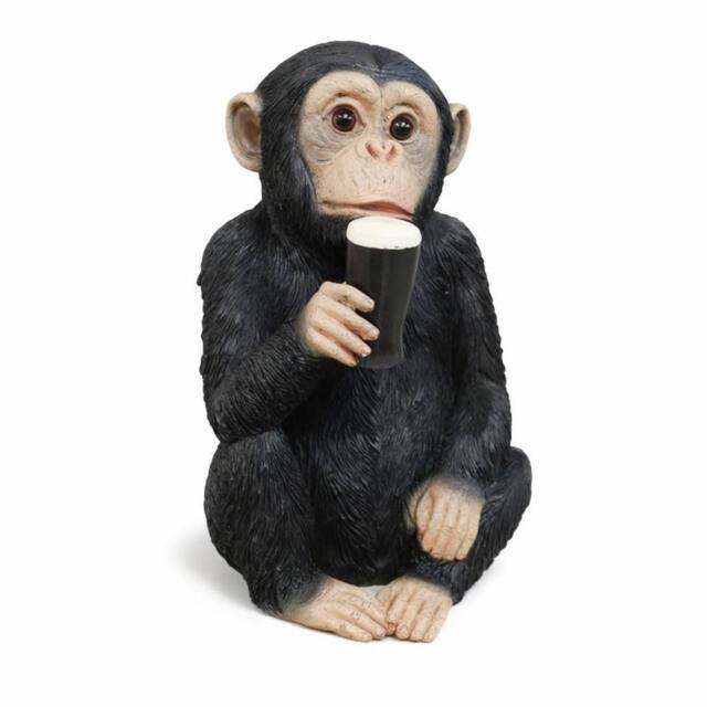 Gifts Direct 2 U McGuinness Monkey Novelty Figurine in Black - image 1