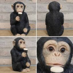 Gifts Direct 2 U McGuinness Monkey Novelty Figurine in Black - thumbnail 3
