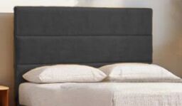 Knight Sleep York Plush Velvet Divan Storage Bed with 4 Drawers & Headboard in Grey - Size: King - thumbnail 2