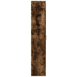Berkfield Home Highboard Smoked Oak 70x35x180 cm Engineered Wood in Brown - Size: 70 x 35 x 180 cm - thumbnail 4