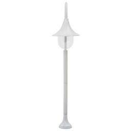 Berkfield Home Garden Post Light E27 120 cm Aluminium White - thumbnail 2