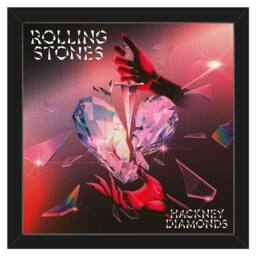 The Rolling Stones Hackney Diamonds Album Cover Framed Poster - thumbnail 1