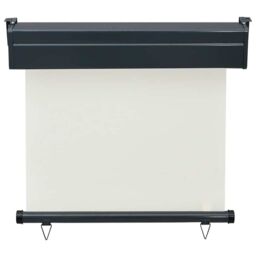 Berkfield Home Balcony Side Awning 85x250 cm Cream - thumbnail 3