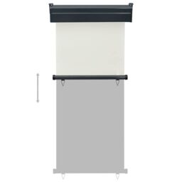 Berkfield Home Balcony Side Awning 85x250 cm Cream - thumbnail 5