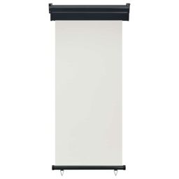 Berkfield Home Balcony Side Awning 85x250 cm Cream - thumbnail 2