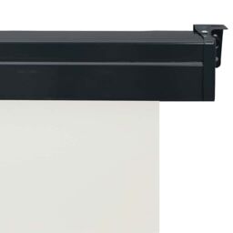 Berkfield Home Balcony Side Awning 85x250 cm Cream - thumbnail 7