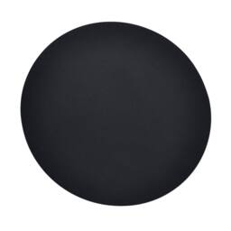 Happy Homewares Modern Circular Halo LED Wall Lighting Fitting in Matte Sand Black - thumbnail 1