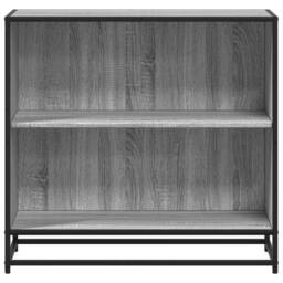 Berkfield Home Book Cabinet Grey Sonoma 80.5x35x76 cm Engineered Wood - thumbnail 4