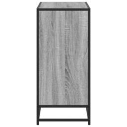 Berkfield Home Book Cabinet Grey Sonoma 80.5x35x76 cm Engineered Wood - thumbnail 5