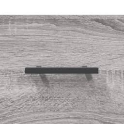 Berkfield Home Bedside Cabinet Grey Sonoma 40x35x47.5 cm Engineered Wood - thumbnail 9
