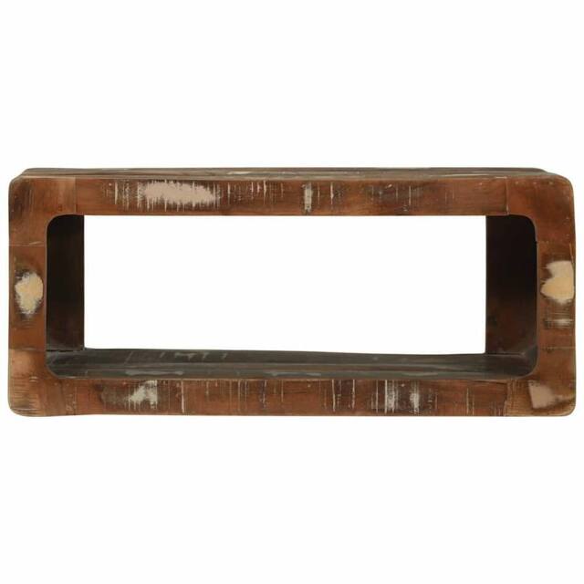 Berkfield Home TV Cabinet Multicolour 60x30x25 cm Solid Wood Reclaimed in Brown - Size: 60 x 30 x 25 cm - image 1