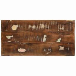 Berkfield Home TV Cabinet Multicolour 60x30x25 cm Solid Wood Reclaimed in Brown - Size: 60 x 30 x 25 cm - thumbnail 6
