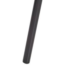 Wyld and Coco 9-Hook Coat Stand Black Metal 181cm with MDF Shelf - thumbnail 6