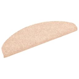 Berkfield Home Self-adhesive Stair Mats 5 pcs Brown 65x21x4 cm Needle Punch - Size: Medium - thumbnail 3
