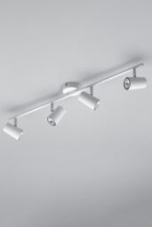 BHS Lighting Barley Spotlight Bar Ceiling Light in White - thumbnail 2