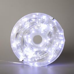 Shatchi 10m/100LEDs String Lights 8 Modes Auto Timer Fairy Lights - Flexible Indoor/Outdoor Decorations in White - Size: 1 Pack - thumbnail 4