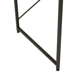 Orsina Sleek Red Pomelo Desk With Black Metal Frame, Rectangular Table, Multipurpose Work Desk For Modern Workspaces in Yellow - thumbnail 6