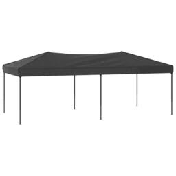 Berkfield Home Folding Party Tent Anthracite 3x6 m in Black - thumbnail 1
