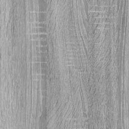 Berkfield Home Dining Table Grey Sonoma 80x80x75 cm Engineered Wood - Size: 80 x 80 x 75 cm - thumbnail 6