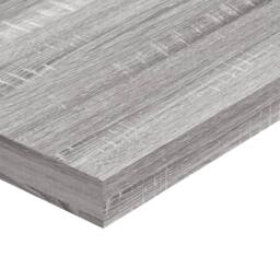 Berkfield Home Durable Wall Shelves 4 pcs Grey Sonoma 60x10x1.5 cm Engineered Wood - thumbnail 7