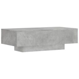Berkfield Home Coffee Table Concrete Grey 100x49.5x31 cm Engineered Wood - thumbnail 6