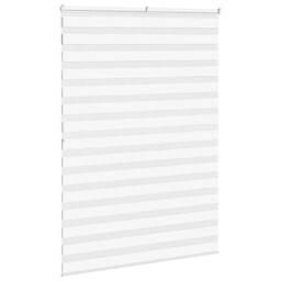 Berkfield Home Zebra Blind White 155x200 cm Fabric Width 150.9 cm Polyester - thumbnail 4