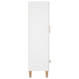 Berkfield Home Highboard White 70x31x115 cm Engineered Wood - Size: 70 x 31 x 115 cm - thumbnail 6