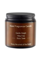 SHEONLY Green Tea & Orange Blossom Soy Wax Scented Candle in Tan - thumbnail 2