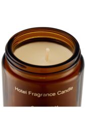 SHEONLY Green Tea & Orange Blossom Soy Wax Scented Candle in Tan - thumbnail 4