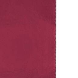 James and Nicholson Fleece Plain Blanket in Maroon - thumbnail 2