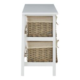 Orsina Stylish Compact 4 Drawers Chest, Modern Chest Of Drawers For Livingroom, Minimalist Storage Chest For Lounge in Natural - thumbnail 3