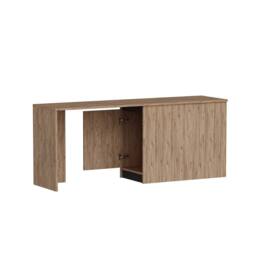 Destina Home Akser 180 cm Computer Desk with Cabinet in Tan - Size: 2 Pack - thumbnail 5