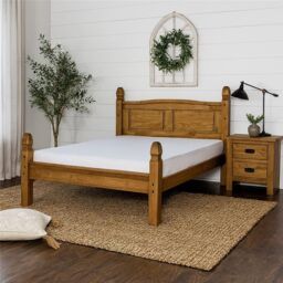 Birlea Mexican Corona Low End Bed in Brown - Size: Double - thumbnail 7