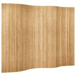 Berkfield Home Room Divider Bamboo 250x165 cm Natural in Beige - thumbnail 2