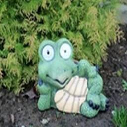 EONLION Large Solar Powered Garden Ornament Tortoise Turtle Lamp in Green - thumbnail 2