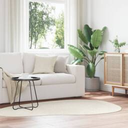 "Berkfield Home Rug ""HUARTE"" Soft Washable Cream Short Pile 140x200 cm - Size: Medium" - thumbnail 4