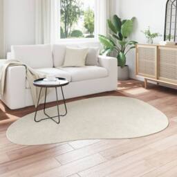 "Berkfield Home Rug ""HUARTE"" Soft Washable Cream Short Pile 140x200 cm - Size: Medium" - thumbnail 3