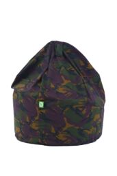 Bean Lazy Men's Cotton Green Army Camo Bean Bag Large Size - thumbnail 2