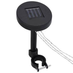Berkfield Home Stylish Garden Marquee with LED String Lights 3x3 m Anthracite in Charcoal - thumbnail 7