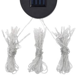 Berkfield Home Stylish Garden Marquee with LED String Lights 3x3 m Anthracite in Charcoal - thumbnail 8