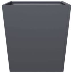 Berkfield Home Durable Garden Planter Anthracite 50x50x50 cm Steel in Dark Grey - Size: 50 x 50 x 50 cm - thumbnail 5