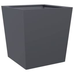 Berkfield Home Durable Garden Planter Anthracite 50x50x50 cm Steel in Dark Grey - Size: 50 x 50 x 50 cm - thumbnail 6