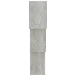 Berkfield Home Cube Wall Shelf Concrete Grey 68x15x68 cm Engineered Wood - Size: 68 x 15 x 68 cm - thumbnail 5