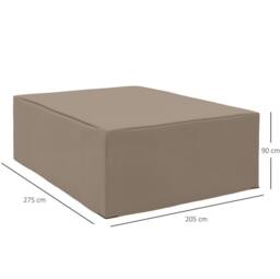 STILVORA Garden Furniture Cover 275 cm Water & UV Resistant in Beige - thumbnail 3