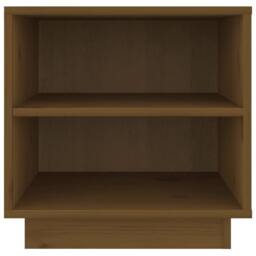 Berkfield Home Bedside Cabinets 2 pcs Honey Brown 40x34x40 cm Solid Wood Pine - Size: 40 x 34 x 40 cm - thumbnail 6