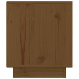 Berkfield Home Bedside Cabinets 2 pcs Honey Brown 40x34x40 cm Solid Wood Pine - Size: 40 x 34 x 40 cm - thumbnail 7