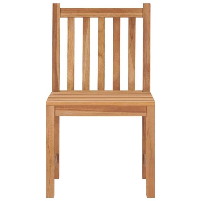 Berkfield Home Beautiful Garden Chairs 2 pcs Solid Teak Wood in Brown - image 1