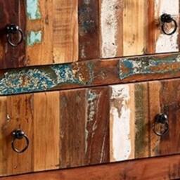 Wyld Haus Seattle Reclaimed Wood 4 Drawer Chest in Brown - thumbnail 8