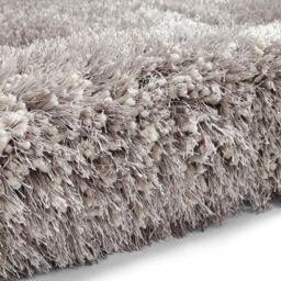 The Rug Shop UK Handmade Modern Shaggy Anti-Shed Easy To Clean Area Rug in Silver - Size: 200 cm x 290 cm - thumbnail 8
