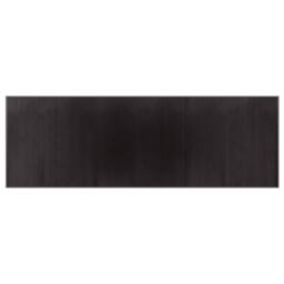 Berkfield Home Rug Rectangular Dark Brown100x300 cm Bamboo in Brown - Size: Medium